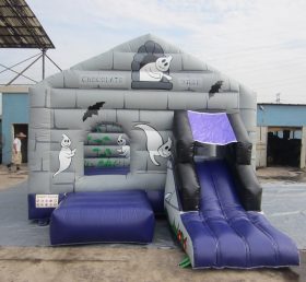 T2-635 Halloween Inflatable Bouncers Hou...