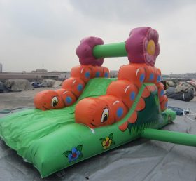 T8-485 Flower And Grass Inflatable Slide...