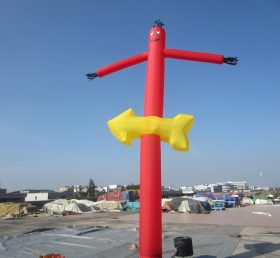 D2-37 Air Dancer Inflatable Red Tube Man...