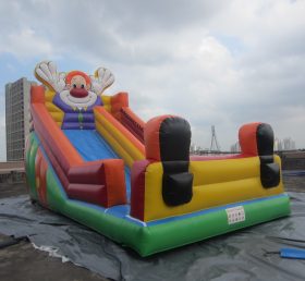 T8-203 Clown Inflatable Slides Giant Out...