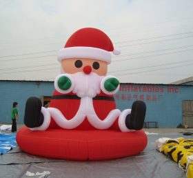 C1-129 Christmas Outdoor Santa Claus Inf...