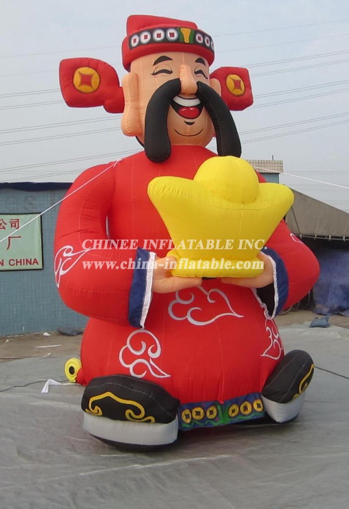 Cartoon1-128 God Of Fortune Inflatable Cartoons