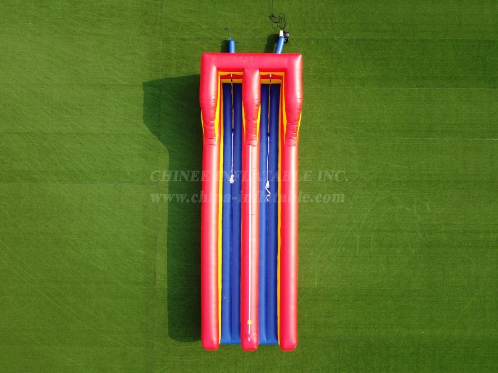 T3-5 Inflatable Bungee Run Challenge Sport Game