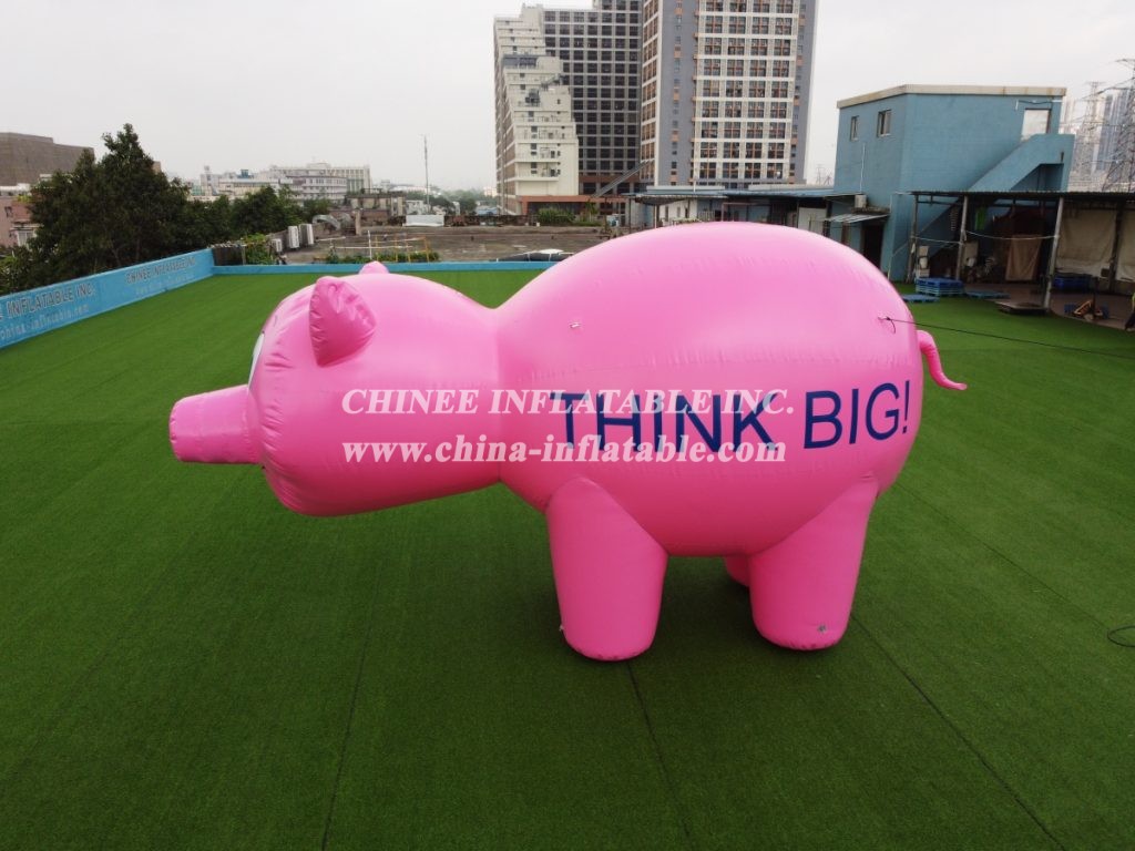 cartoon1-218 Inflatable Cartoon Inflatable Pig Inflatable Charater Inflatable Advertising Cartoon