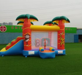 T2-3084 Inflatable Tropics Castle