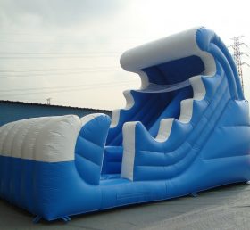 T8-291 Sea Wave Inflatable Slide Double ...