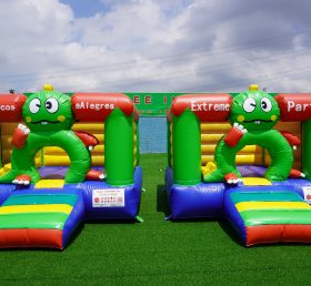 T1-8 Big Eye Frog Theme Inflatable Bounc...