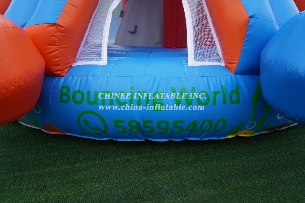 T2-203 Inflatable Octopus Jump Bed