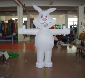 M1-227 Inflatable Moving Cartoon Rabbit