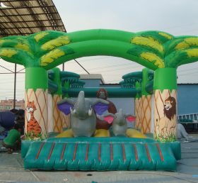 T2-736 Jungle Theme Inflatable Bouncers