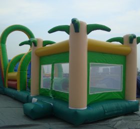 T7-417 Jungle Theme Inflatable Obstacles...