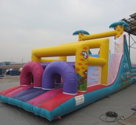 T7-340 Jungle Theme Inflatable Obstacles...
