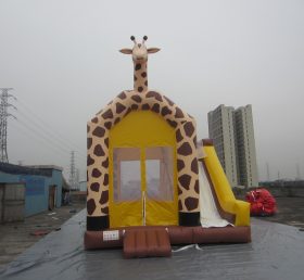 T5-153 Giraffe Inflatable Bounce House C...