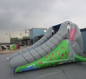 T8-392 Elephant Inflatable Dry Slide For...