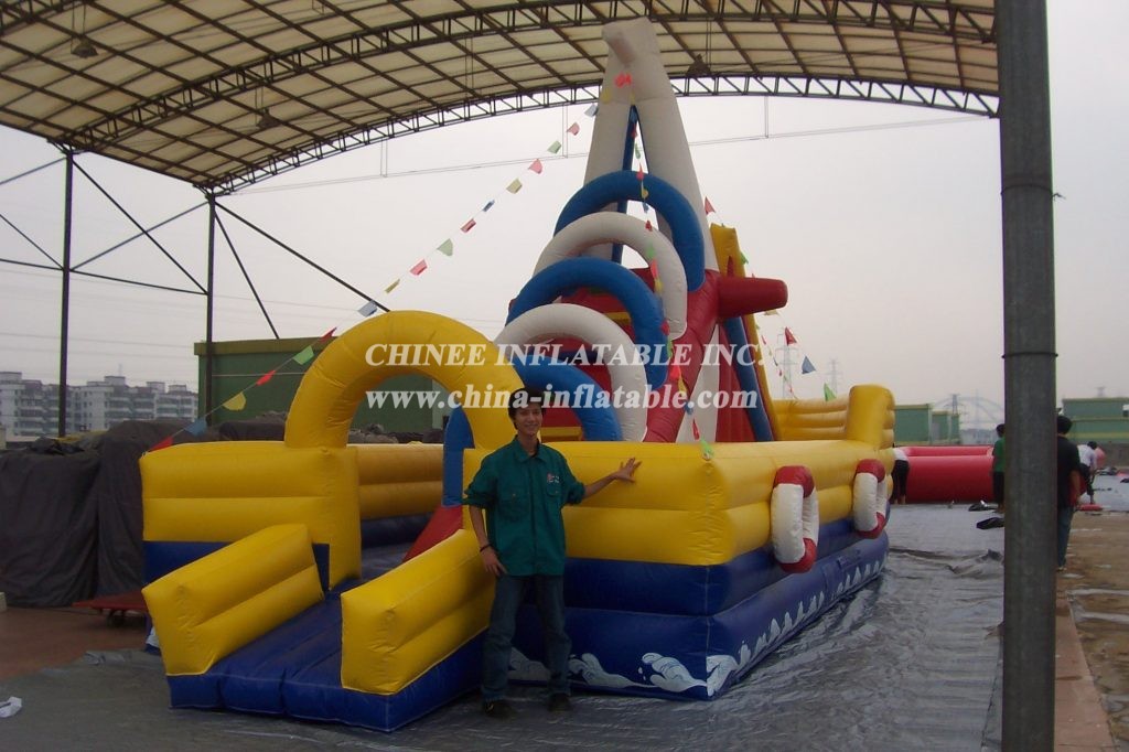 T1-139 Pirate Inflatable Bouncer