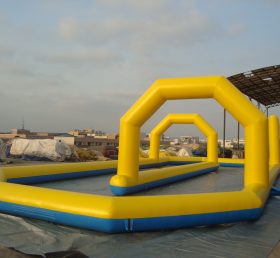 T11-1004 Inflatable Race Track Sport Gam...