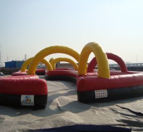 T11-1055 Inflatable Race Track Sport Gam...