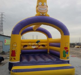 T2-1163 The Simpsons Inflatable Bouncers