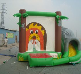 T2-1375 Jungle Theme Inflatable Bouncer