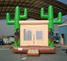 T2-2821 Western Cowboys Inflatable Bounc...