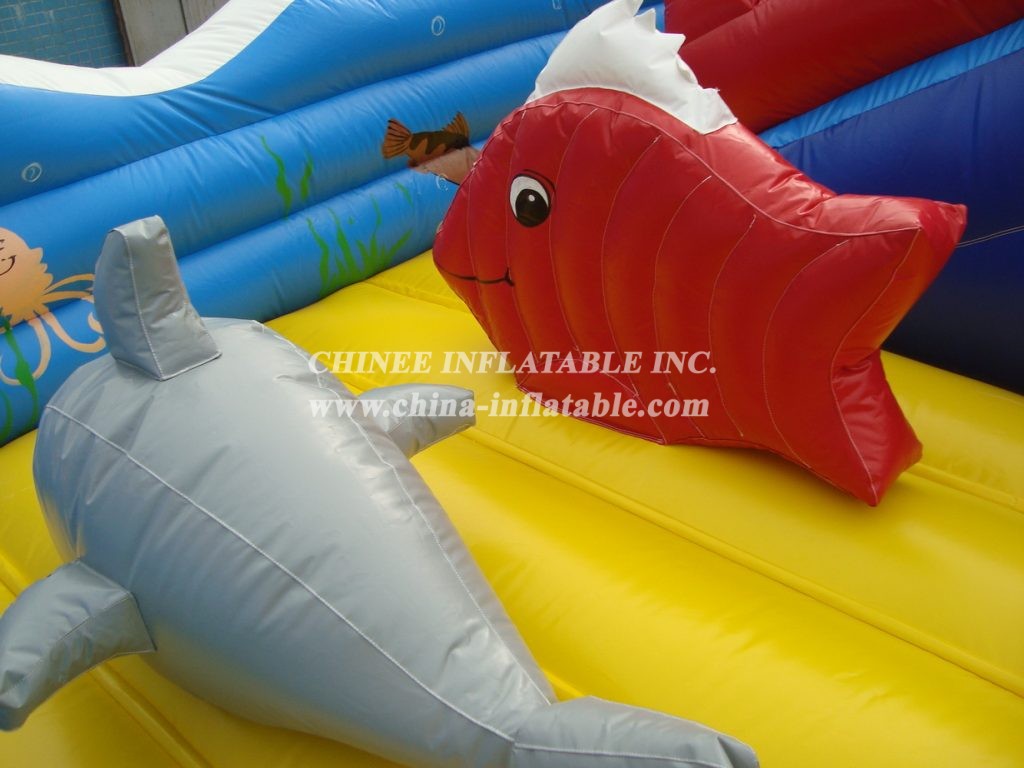 T2-2467 Undersea World Inflatable Bouncers