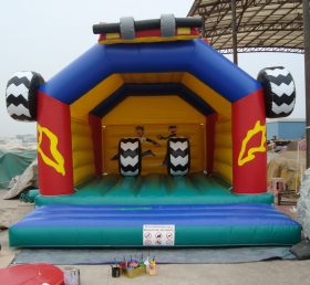 T2-2478 Monster Trucks Inflatable Bounce...