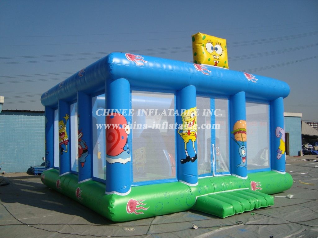 T2-2545 Spongebob Jumper Castle