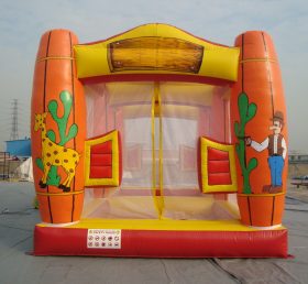 T2-435 Western Cowboys Inflatable Bounce...