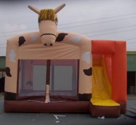 T5-114 Horse Inflatable Castle Bouce Hou...