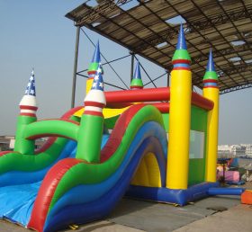 T5-178 Inflatable Castle Bounce House Wi...