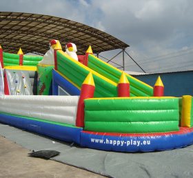 T7-419 Inflatable Castle Obstacles Cours...