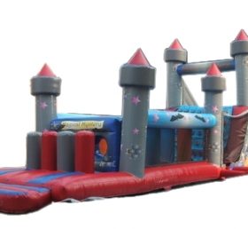 T7-345 Castle Inflatable Obstacles Cours...