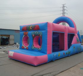 T7-353 Undersea World Inflatable Obstacl...