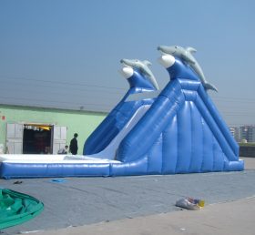 T8-111 Dolphin Inflatable Slide