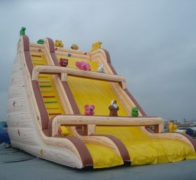 T8-155 Giant Jungle Themed Inflatable Sl...