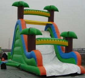 T8-238 Giant Jungle Theme Inflatable Sli...