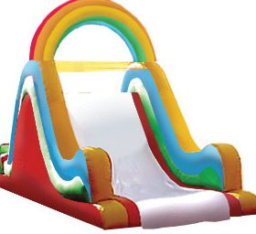 T8-254 Rainbow Giant Inflatable Dry Slid...