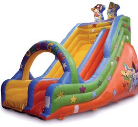 T8-271 Cartoon Inflatable Slide Kid Game...