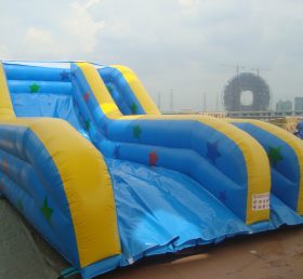 T8-401 Colorful Stars Inflatable Slide F...