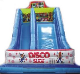 T8-682 Disco Inflatable Dry Slide For Ch...