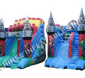 T8-777 Cartoon Double Inflatable Castle ...