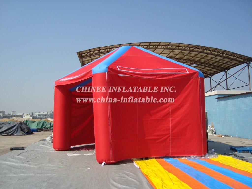 Tent1-244 Red Durable Inflatable Tent