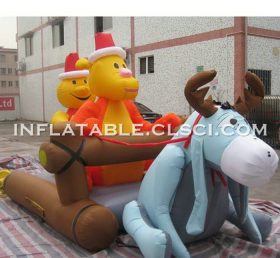 Cartoon1-790 Bear &Amp; Deer Inflatable ...