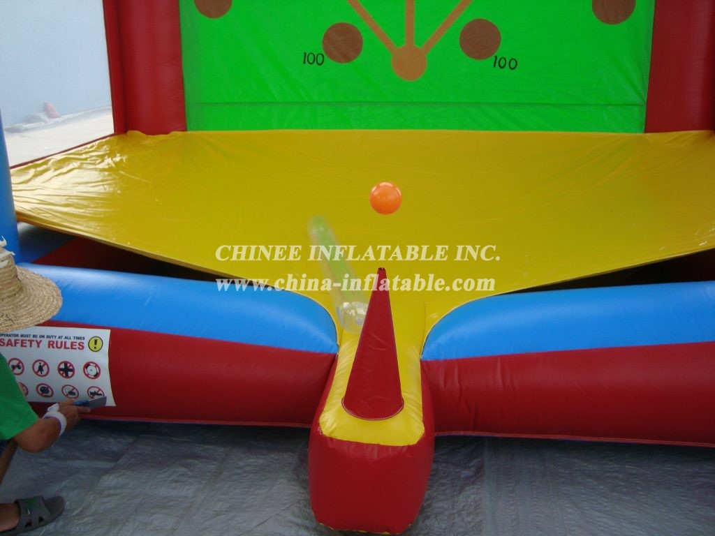 T11-497 Inflatable Shoot Out Game