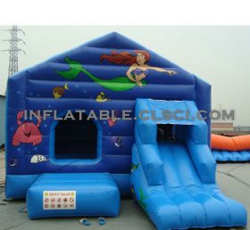 T2-2623 Disney Mermaid Inflatable Bounce...