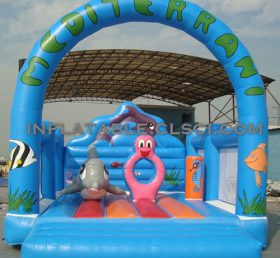 T2-2661 Undersea World Inflatable Bounce...