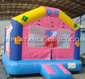 T2-2707 Flowers Inflatable Bouncers