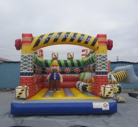 T2-3312 Bob The Builder Inflatable Bounc...