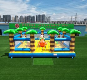 T6-504 Jungle Theme Inflatable Park