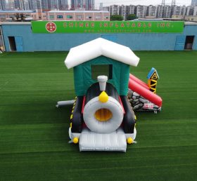 T2-3307 Steam Train Bouncy House Inflata...